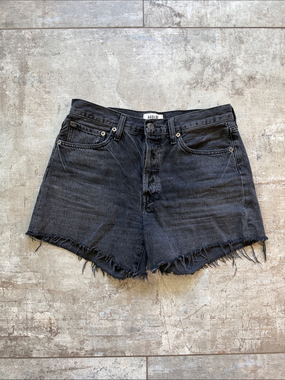Agolde Parker Long Shorts